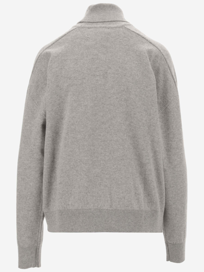 Shop Armarium Cashmere Sweater In Grey