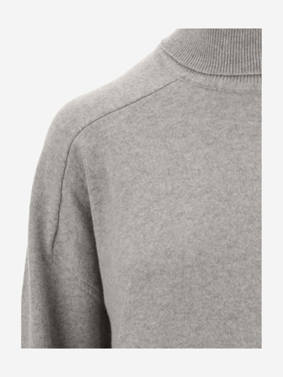 Shop Armarium Cashmere Sweater In Grey