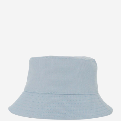 Ruslan Baginskiy Logo Cotton Bucke Hat In Light Blue