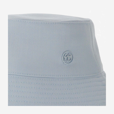 Ruslan Baginskiy Logo Cotton Bucke Hat In Light Blue