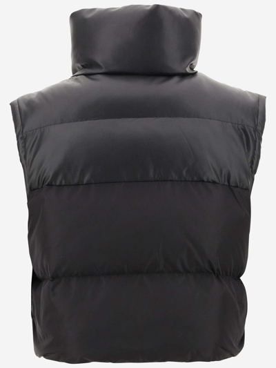Shop Pinko Padded Nylon Vest In Black