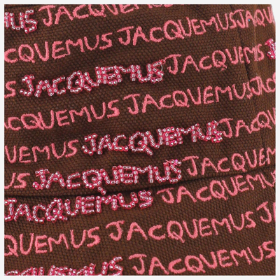 Shop Jacquemus Le Bob Bordado In Red