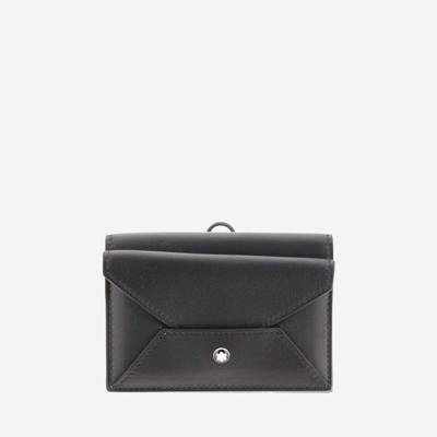 Montblanc Card Holder 4 Compartments Meisterstück Selection Soft In Black
