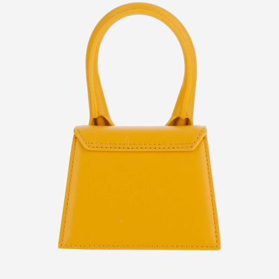 Shop Jacquemus Le Chiquito Bag In Yellow