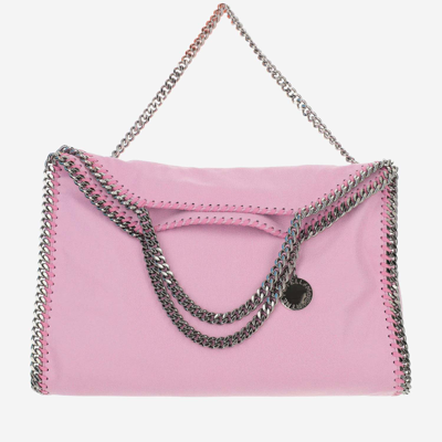 Shop Stella Mccartney Falabella Tote Handbag In Purple