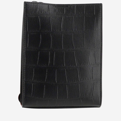 Shop Jil Sander Small Tangle Bag In Black