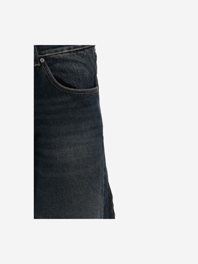 Shop Palm Angels 5 Pockets Denim Jeans