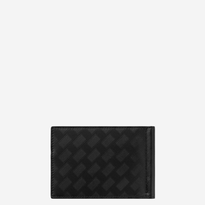 Shop Montblanc Extreme 3.0 6 Compartment Wallet With Money Clip In Black