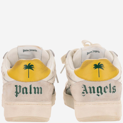 Shop Palm Angels University Sneakers In Red