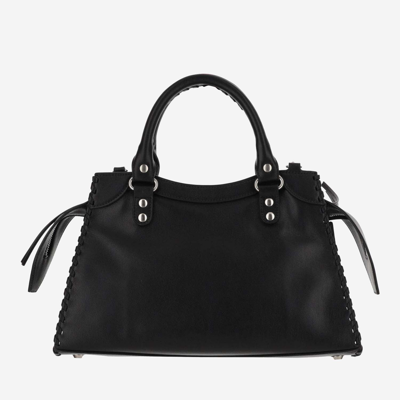 Shop Balenciaga Neo Classic City S Bag In Black