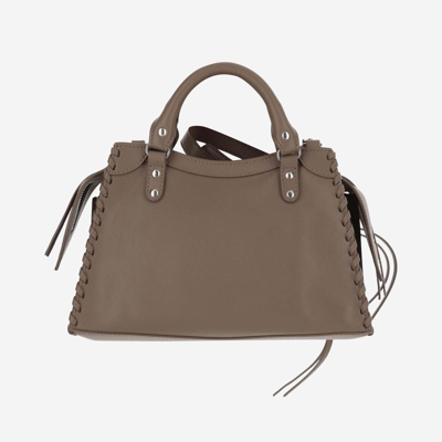 Shop Balenciaga Neo Classic City Xs Bag In Brown