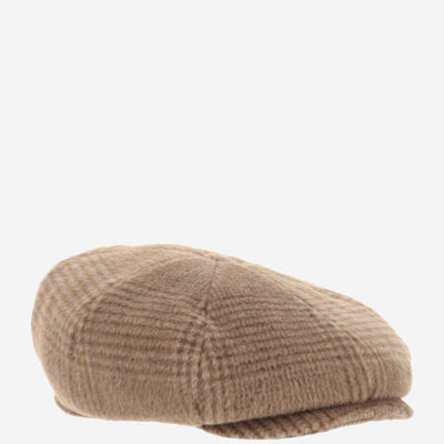 Stetson Wool And Alpaca Blend Cap In Brown