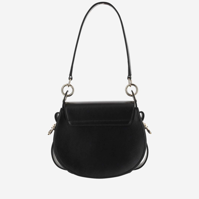 Shop Chloé Small Tess Bag In Black