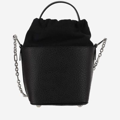 Shop Maison Margiela 5ac Bucket Small Bag In Black