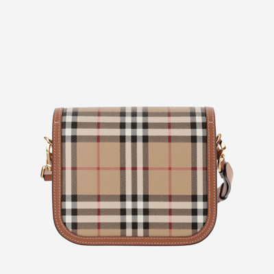 Shop Burberry Elizabeth Small Bag In Red
