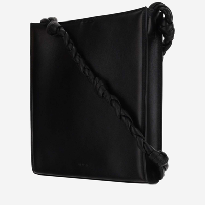 Shop Jil Sander Medium Tangle Bag In Black