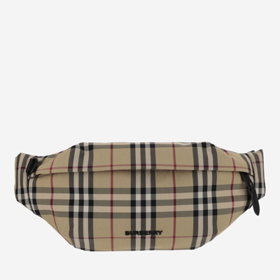 Shop Burberry Sonny Puppet In Red