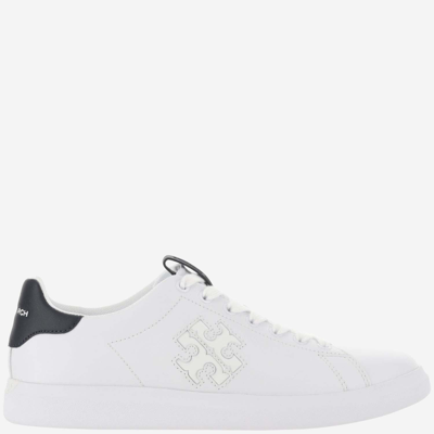 Shop Tory Burch Howell Court Sneaker With Double T In White