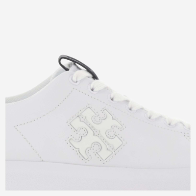 Shop Tory Burch Howell Court Sneaker With Double T In White
