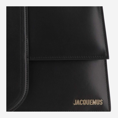 Shop Jacquemus Le Bambinou Bag In Black
