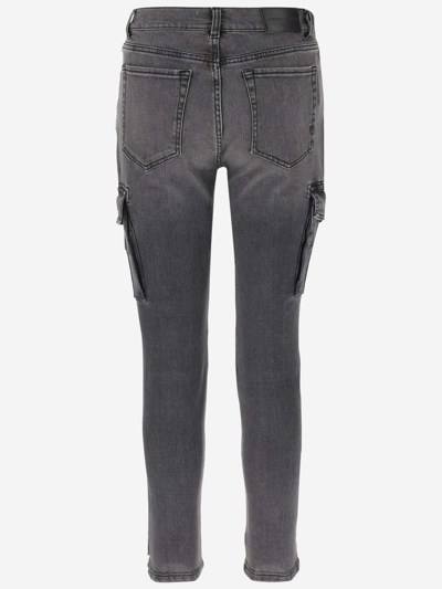 Shop Pinko Cargo Stretch Skinny Jeans In Denim