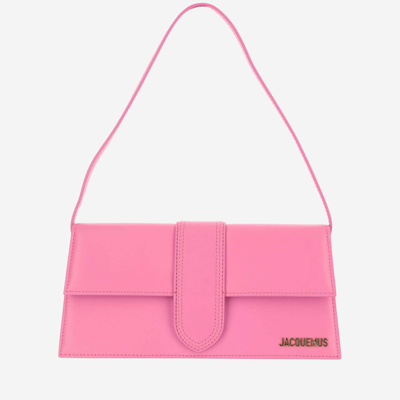 Shop Jacquemus Le Bambino Long Bag In Pink