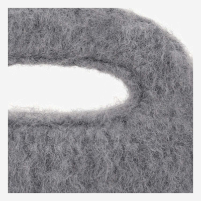 Shop We11 Done Wool Blend Hand Bag In Grey