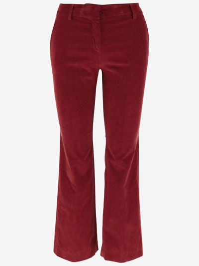 Shop True Royal Corduroy Pants In Red