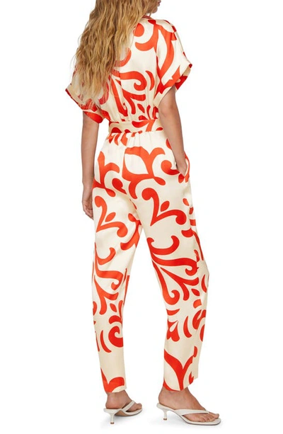 Mango One-piece Suit Off White In Off White