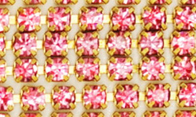 Shop Petit Moments Glitz Chandelier Earrings In Pink