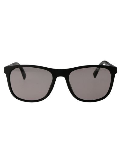 Shop Tommy Hilfiger Th 2042/s Sunglasses In 003m9 Matte Black