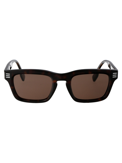 Shop Burberry Eyewear 0be4403 Sunglasses In 300273 Dark Havana
