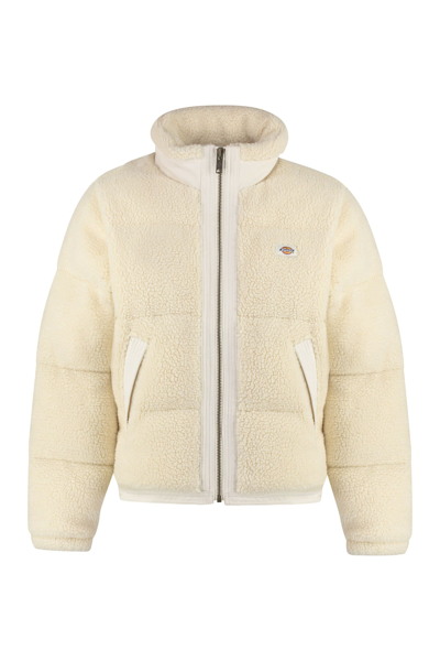 Shop Dickies Mount Hope Techno Fabric Down Jacket In White