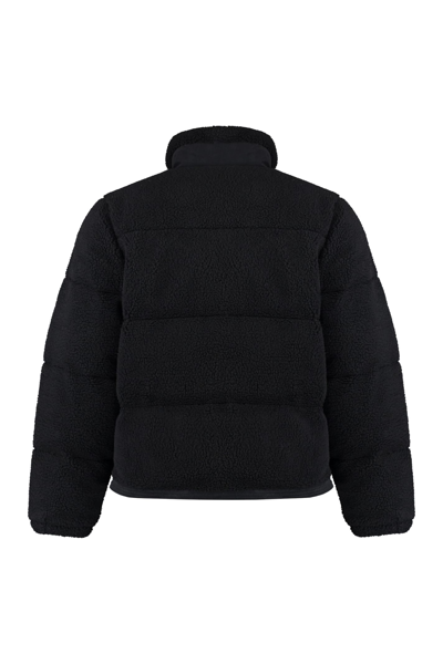 Shop Dickies Mount Hope Techno Fabric Down Jacket In Black