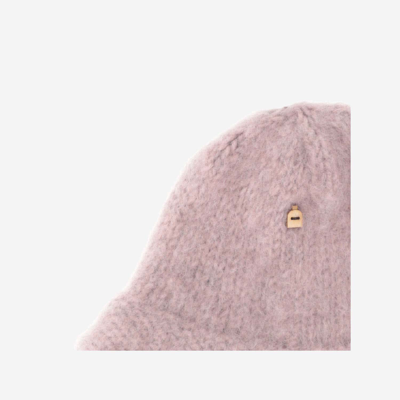 Shop Myssy Wool Bucket Hat In Rosa /nero