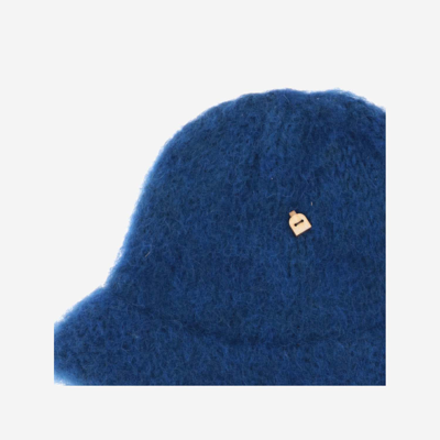 Shop Myssy Wool Bucket Hat In Blue