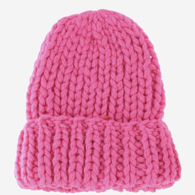 Evyinit Merino Wool Blend Hat In Fuchsia