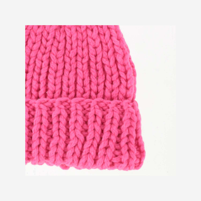 Shop Evyinit Merino Wool Blend Hat In Fuchsia