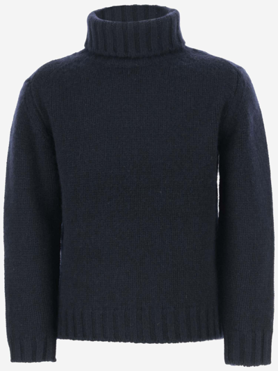 Shop Bonpoint Cashmere Sweater In Blue