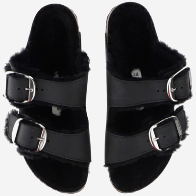 Shop Birkenstock Arizona Sandal In Black