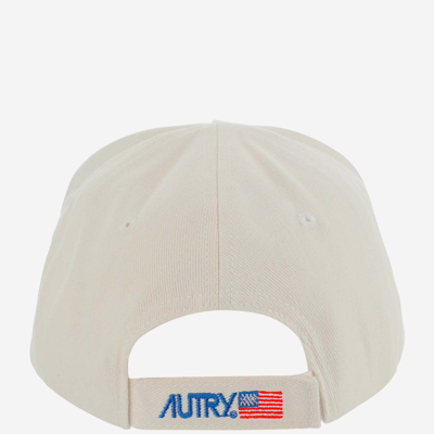 Shop Autry Embroidered Logo Baseball Hat In White