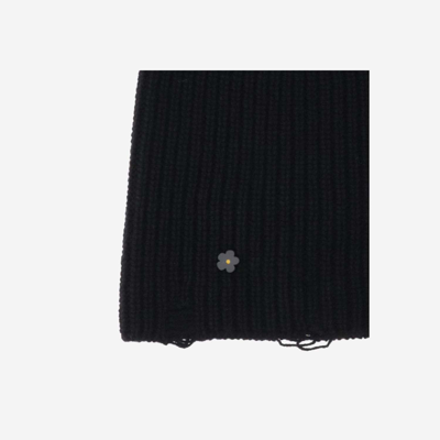 Shop A Paper Kid Wool And Cashmere Beanie In Black