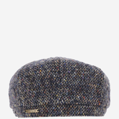 Shop Stetson Wool Coppola In Blue/beige