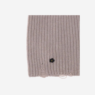 Shop A Paper Kid Wool And Cashmere Beanie In Dove Grey