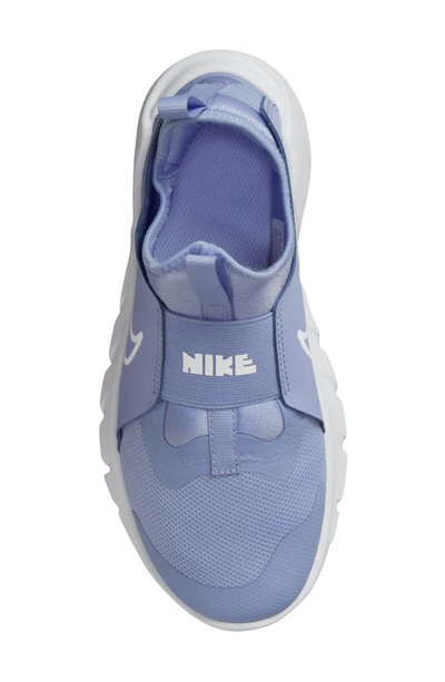 Shop Nike Flex Runner 2 Slip-on Running Shoe In Blue Bliss/ White