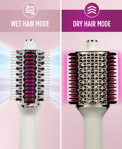 Shop Shark Smoothstyle Heated Comb And Blow Dryer Brush In White