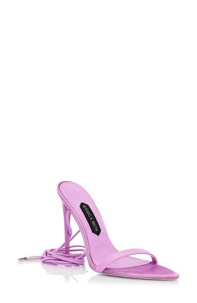 Shop Jessica Rich Rich Ankle Strap Sandal In Lilac
