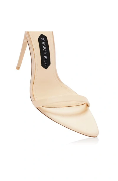Shop Jessica Rich Rich Ankle Strap Sandal In Beige