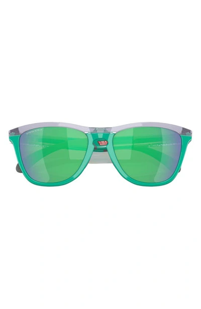 Shop Oakley Frogskins™ Range 55mm Prizm™ Keyhole Sunglasses In Black Green