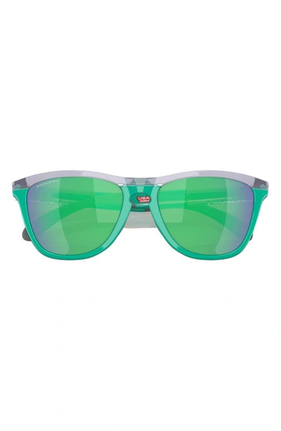 Oakley Frogskins™ Range 55mm Prizm™ Keyhole Sunglasses In Black Green
